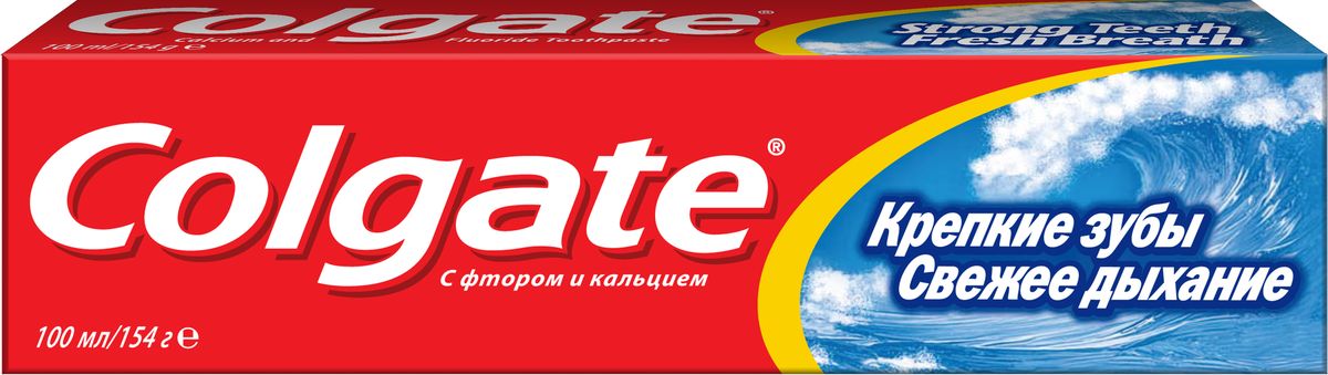 Colgate Зубная паста Свежее дыхание 100 млFCN89278/FCN89025 Colgate Зубная паста Свежее дыхание 100 млFCN89278/FCN89025Защищает зубы от кариеса, сохраняя их крепкими и здоровыми. Укрепляет зубную эмаль, освежает дыхание, обладает отличным мятным вкусом.