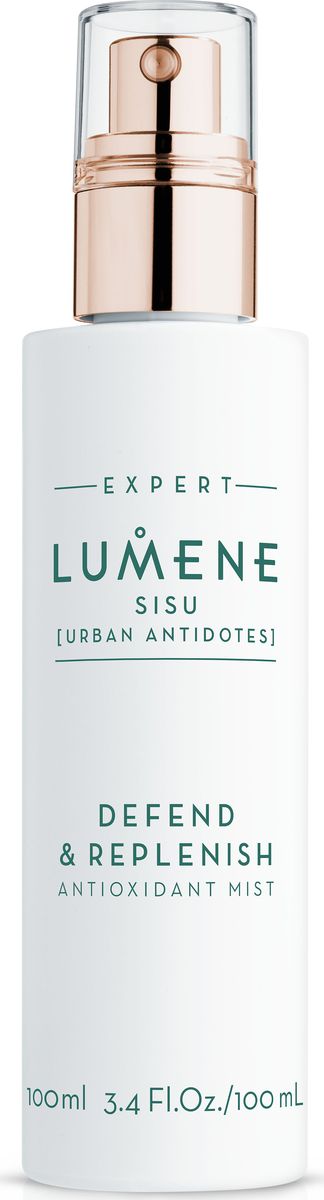Lumene Sisu Восстанавливающая и защищающая дымка для лица, 100 млNL582-81425 Lumene Sisu Восстанавливающая и защищающая дымка для лица, 100 млNL582-81425Формула на основе чистой арктической родниковой воды, содержащая богатый минералами березовый сок и антиоксидантный витамин B3, обеспечивает эффективную защиту и увлажнение кожи. Возвращает здоровый цвет лица и восстанавливает естественное сияние. Данный продукт является гипоаллергенным!