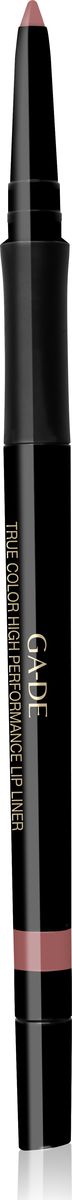 Ga-de Карандаш для губ True Color № 01, 0,35 гр131500001 Ga-de Карандаш для губ True Color № 01, 0,35 гр131500001Водостойкий контурный карандаш для губ. Мягкая кремовая текстура предотвращает смазывание и растекание помады в течении дня. Не меняет свой цвет и не тускнеет, подчеркивает естественную форму губ. Формула, обогащенная комплексом керамидов и гиалуроновой кислотой обеспечивает чувственный уход за нежной кожей губ. Не требует затачивания.