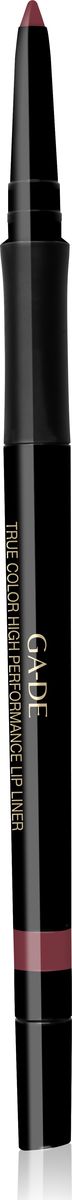 Ga-de Карандаш для губ True Color № 06, 0,35 гр131500006 Ga-de Карандаш для губ True Color № 06, 0,35 гр131500006Водостойкий контурный карандаш для губ. Мягкая кремовая текстура предотвращает смазывание и растекание помады в течении дня. Не меняет свой цвет и не тускнеет, подчеркивает естественную форму губ.Формула, обогащенная комплексом керамидов и гиалуроновой кислотой обеспечивает чувственный уход за нежной кожей губ. Не требует затачивания.