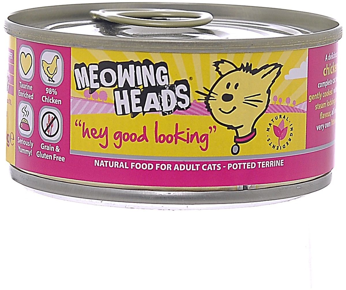 Консервы Barking Heads Эй, красавчик! для кошек, с курицей и рисом, 100 г20652 Консервы Barking Heads Эй, красавчик! для кошек, с курицей и рисом, 100 г2065298% Курицы (70% свежего куриного филе, 28% куриного бульона), Минералы, Лососевый жир, Подсолнечное масло. Белок 10.7%, Жиры 6.7%, Зола 2.4%, Клетчатка 0.5%, Влага 79%. Витамины (на кг): Таурин 1500 мг/кг, Витамин D3 200IU/кг, Витамин E 30 мг/кг. Комеплекс микроэлементов: Моногидрат сульфата цинка 15 г, Моногидрат сульфата марганца 3 г, Иодат кальция 0.75 мг