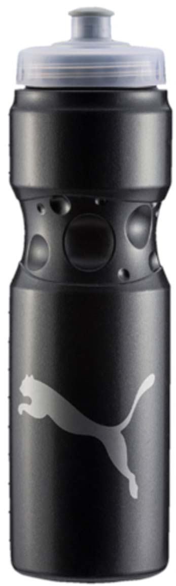 Бутылка для воды Puma Tr Bottle Sport, цвет: черный. 05314501. 750 мл05314501 Бутылка для воды Puma Tr Bottle Sport, цвет: черный. 05314501. 750 мл05314501Эргономичная бутылка для воды с закручивающейся крышкой и герметичным клапаном с делениями на корпусе – отличный спутник твоих тренировок. У модели герметичный клапан, деления на корпусе бутылки и логотип бренда.