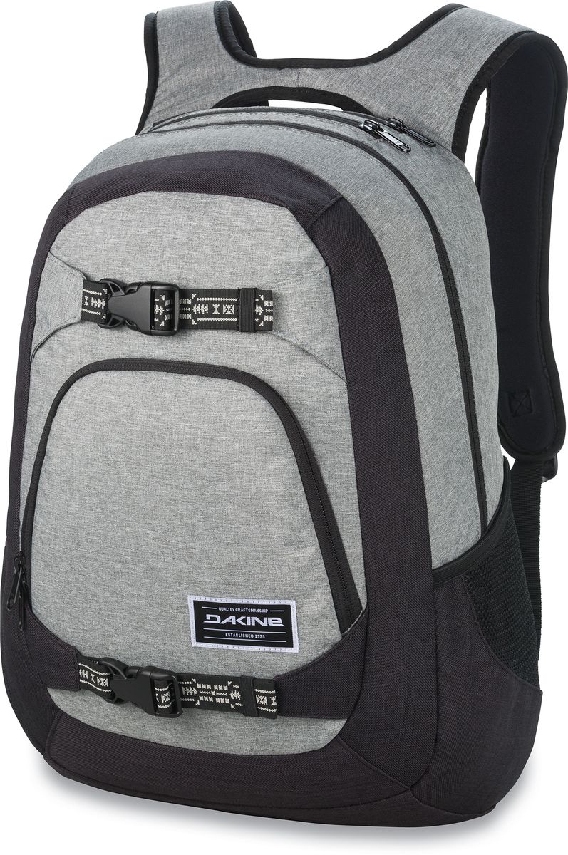 Рюкзак городской Dakine Explorer Sellwood, цвет: серый, 26 л. 813005000121582 8130050 Рюкзак городской Dakine Explorer Sellwood, цвет: серый, 26 л. 813005000121582 8130050Городской рюкзак. Однообъемный. С карманом для ноутбука ( до 15) и внешним карманом-органайзером. Лямки для переноски скейта. Карман для солнцезащитных очков.
