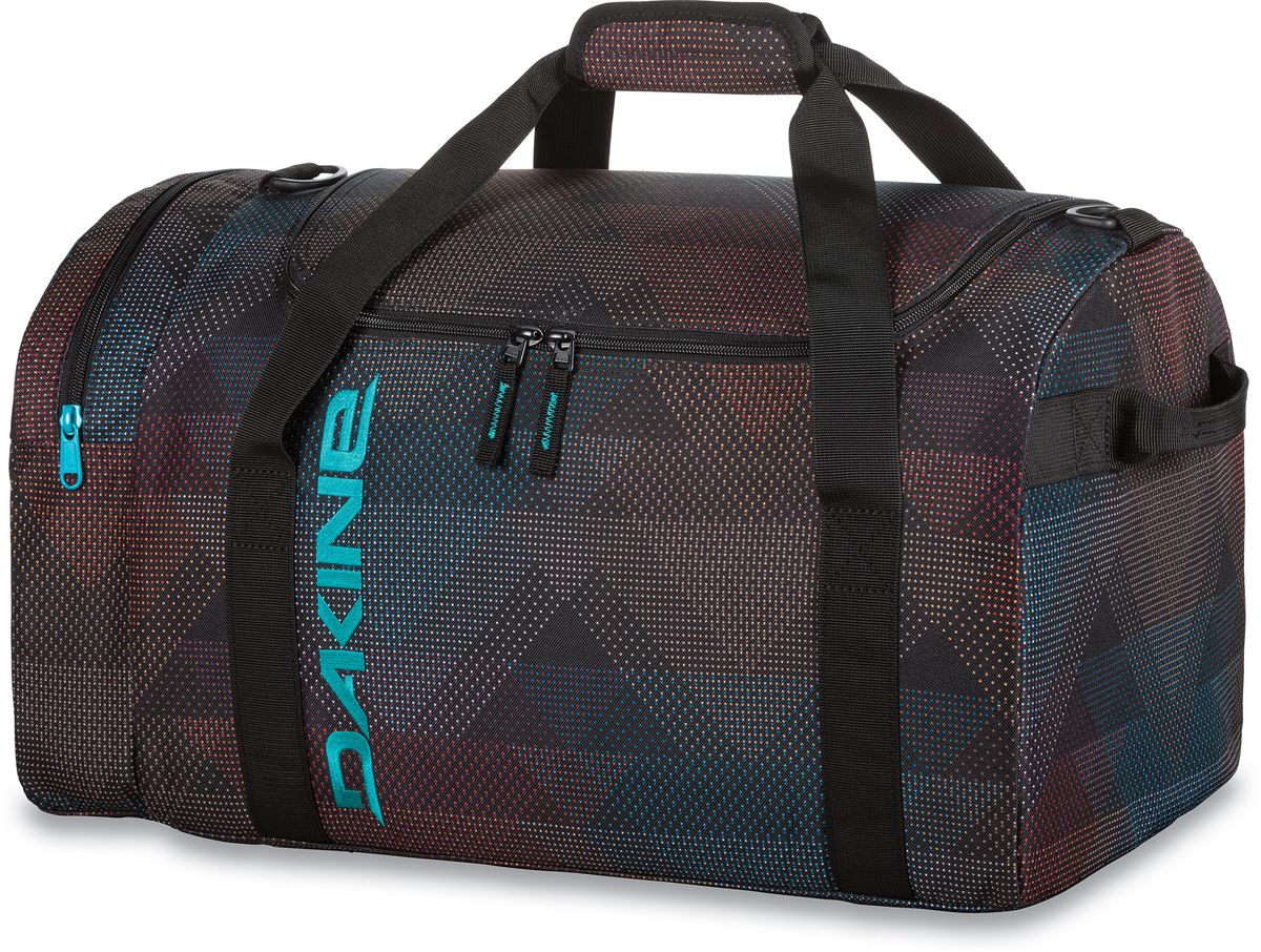 Сумка спортивная Dakine Eq Bag Stella, цвет: черный, 31 л. 830048300127508 8300483 Сумка спортивная Dakine Eq Bag Stella, цвет: черный, 31 л. 830048300127508 8300483Спортивная сумка. С одним боковым карманом на молнии.