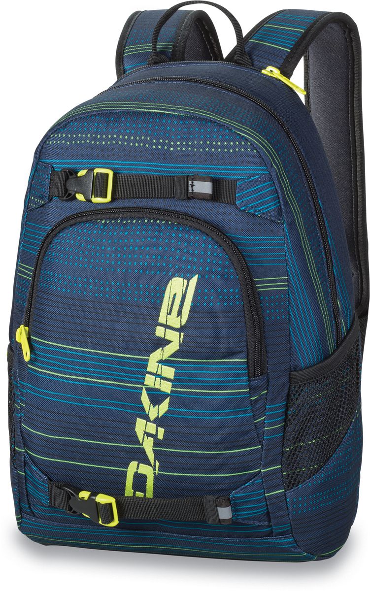 Рюкзак городской Dakine Grom Lineup, цвет: темно-синий, 13 л. 813010500127078 8130105 Рюкзак городской Dakine Grom Lineup, цвет: темно-синий, 13 л. 813010500127078 8130105Городской рюкзак. С лямками для переноски скейтборда. Карман для очков из мягкого флиса. Бороковые карманы из сетки. Фронтальный карман на молнии. Грудной ремешок с встроенным свистком. Светоотражающие детали.