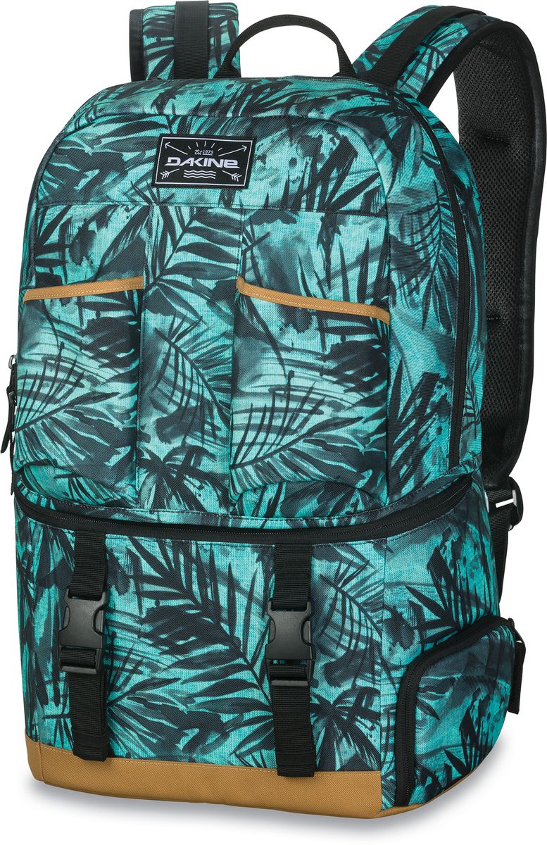 Рюкзак-термос Dakine Party Pack Painted Palm, цвет: бирюзовый, 28 л. 1000125200126939 10001252 Рюкзак-термос Dakine Party Pack Painted Palm, цвет: бирюзовый, 28 л. 1000125200126939 10001252Рюкзак с отделением-термосом (для охлажденных напитков)