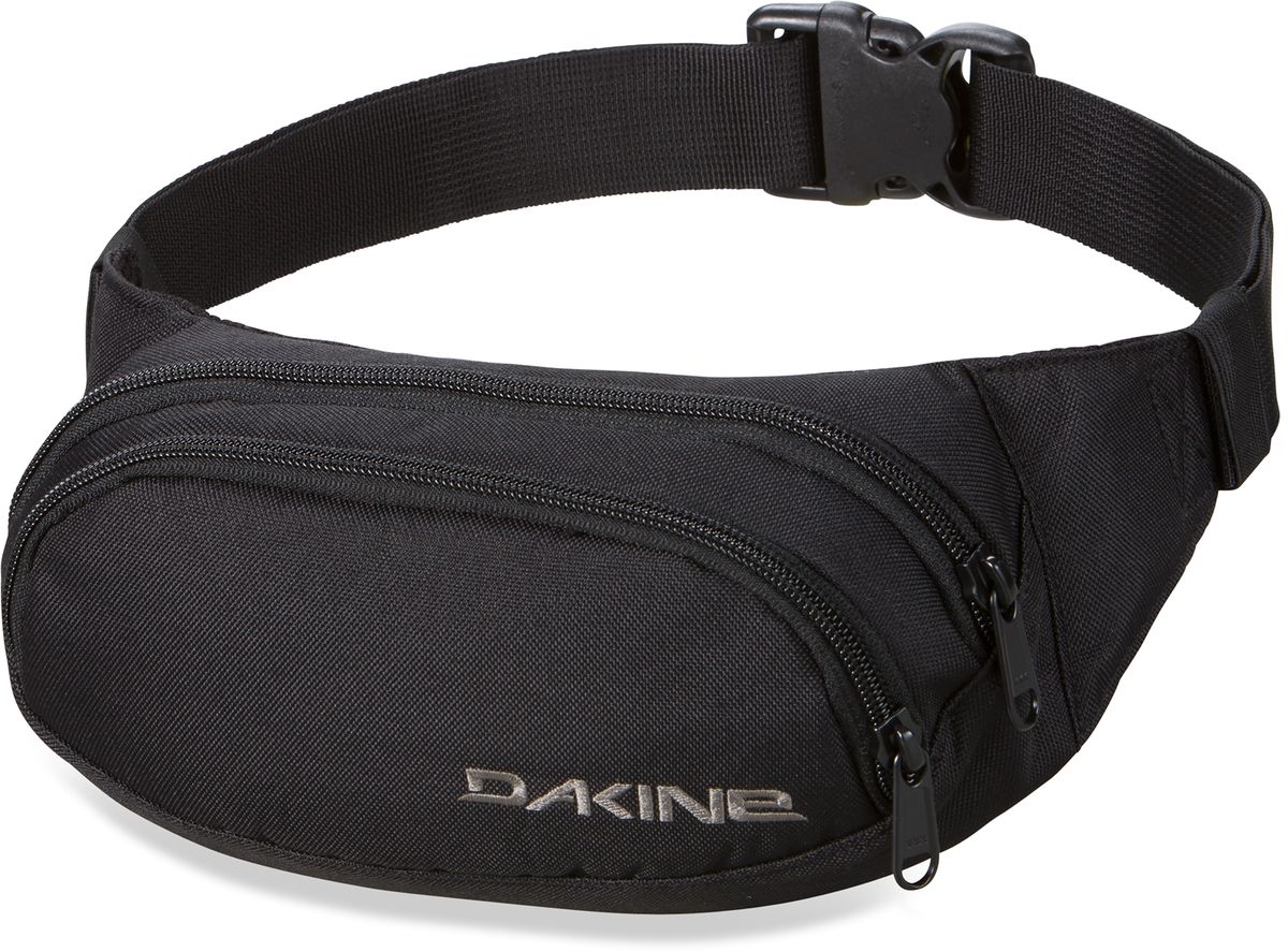 Сумка поясная Dakine W16 Hip Pack Black, цвет: черный, 0,6 л. 813020000107838 8130200 Сумка поясная Dakine W16 Hip Pack Black, цвет: черный, 0,6 л. 813020000107838 8130200Поясная сумка с двумя отделениями. Регулируемый поясной ремень.