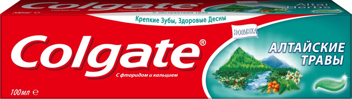 Colgate Зубная паста Алтайские Травы, 100 млFCN89449 Colgate Зубная паста Алтайские Травы, 100 млFCN89449Зубная паста Colgate Алтайские Травы заботится о здоровье зубов и десен благодаря уникальной формуле с натуральными экстрактами трав (ромашка, мята, облепиха), кальцию и фториду. Товар сертифицирован.