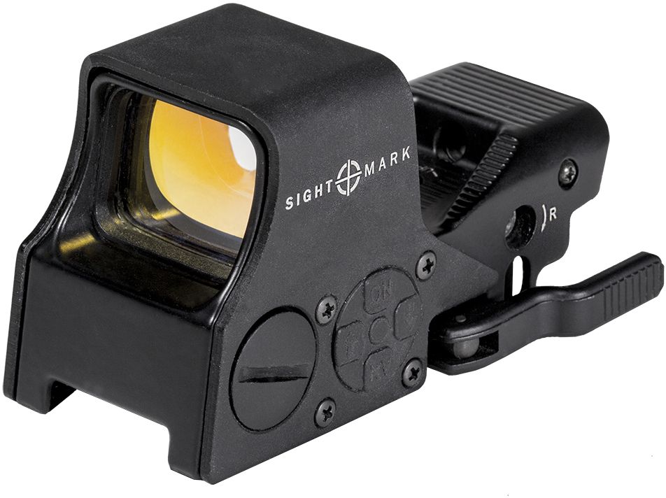 Прицел коллиматорный Sightmark, панорамный на Weaver/Picatinny, круг с точкойSM26005 Прицел коллиматорный Sightmark, панорамный на Weaver/Picatinny, круг с точкойSM26005Коллиматор Sightmark панорамный на Weaver/Picatinny, марка - круг с точкой, подсветка красная. Арт. SM26005 Компания Sightmark, США,Техас, Мэнсфилд впервые представила свою продукцию в 2007 году на SHOT Show. Основной целью компании является разработка и производство современной оптики и аксессуаров для охотников, спортсменов и стрелков. Кроме того, каждый продукт разработан для специализированного рынка, позволяя стрелкам получить больше высококачественных изделий для их огнестрельного оружия и пистолетов. Все коллиматорные прицелы Sightmark разработаны для ружей, винтовок и пистолетов. Данная модель коллиматора Sightmark Ultra Shot M-Spec Reflex Sight адаптирована для использования при стрельбе в любых условиях освещенности окружающей среды. Это открытый панорамный коллиматор с интегрированным быстросъемным креплением на Weaver/Picatinny, которое имеет внутреннюю запирающую систему - Interlok. Данная модель имеет цифровое управление степенью яркости...