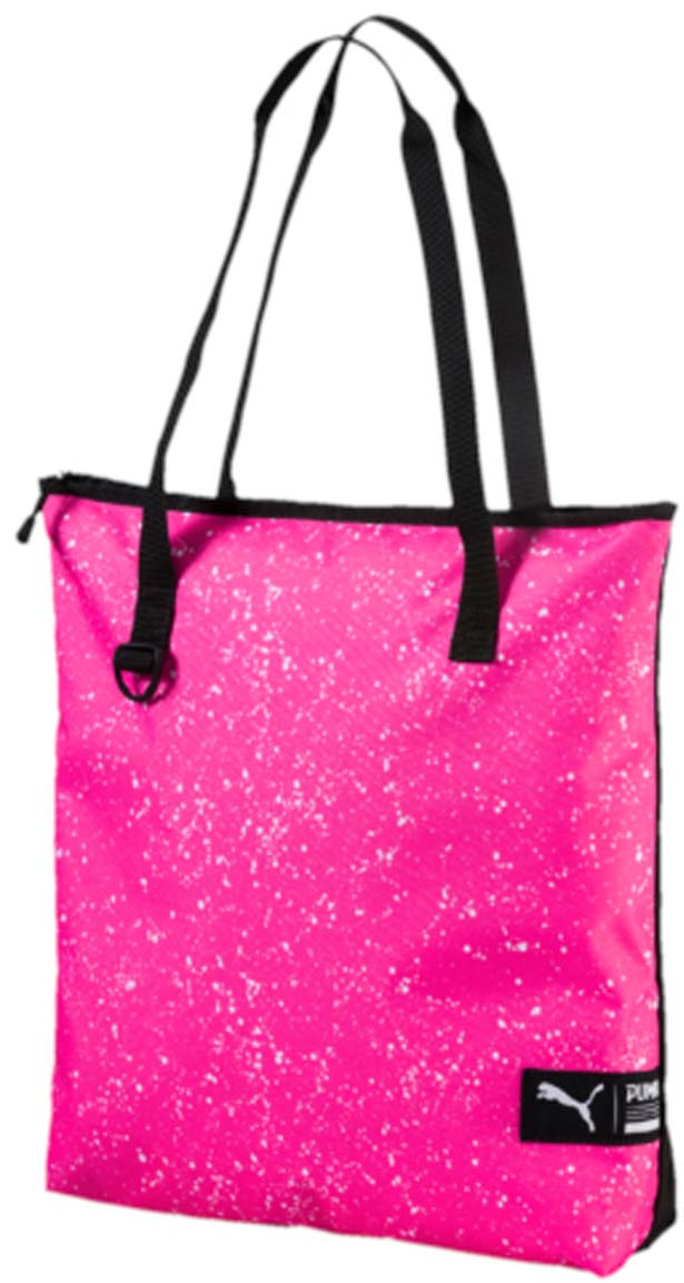 Сумка городская Puma Fundamentals Shopper Ii, цвет: розовый. 0744120207441202 Сумка городская Puma Fundamentals Shopper Ii, цвет: розовый. 0744120207441202Удобная вместительная сумка для ежедневных покупок, которую можно использовать и для ношения необходимых тебе аксессуаров для тренировок. Основное отделение на молнии, две тканевые ручки, карабин спереди, тканевый логотип бренда спереди.