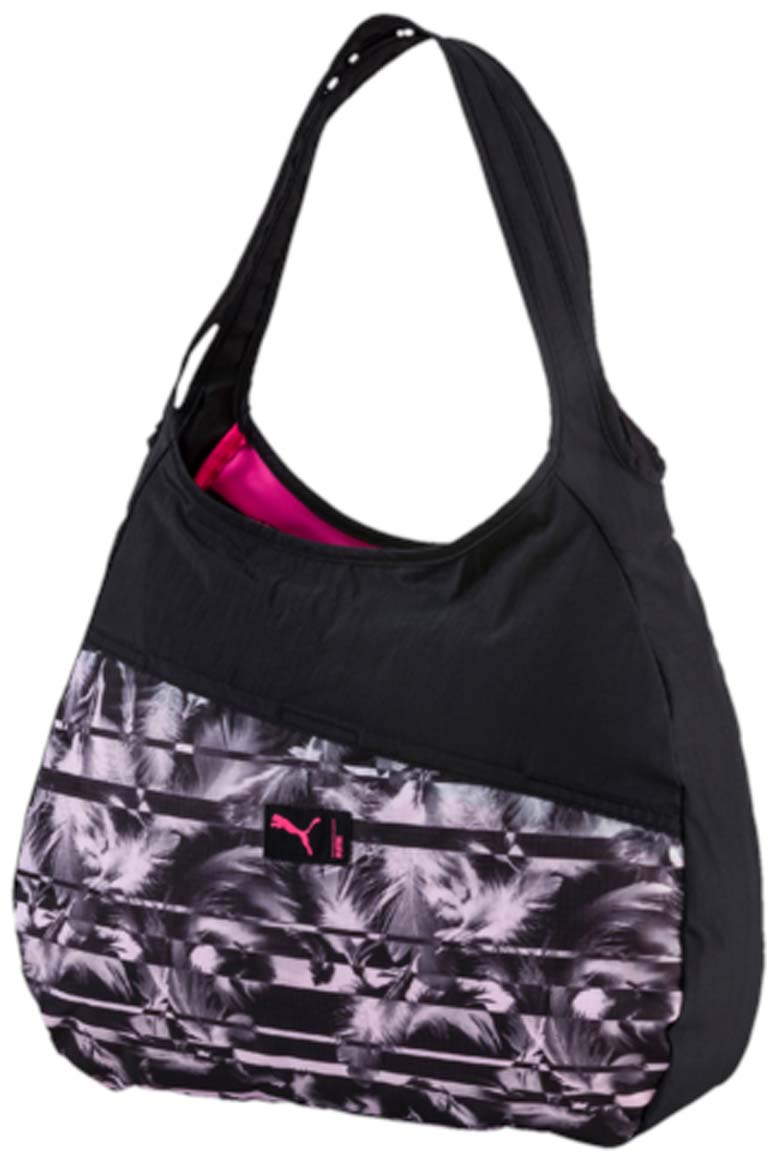 Сумка женская Puma Studio Hobo Bag, цвет: черный. 0744310107443101 Сумка женская Puma Studio Hobo Bag, цвет: черный. 0744310107443101Сумка Studio Hobo Bag - это функциональный аксессуар для создания современного образа. Модель имеет большое и вместительное основное отделение на замке-молнии, карманы для мелочей и удобные ручки для переноски. Изделие выполнено из прочного и универсального материала.