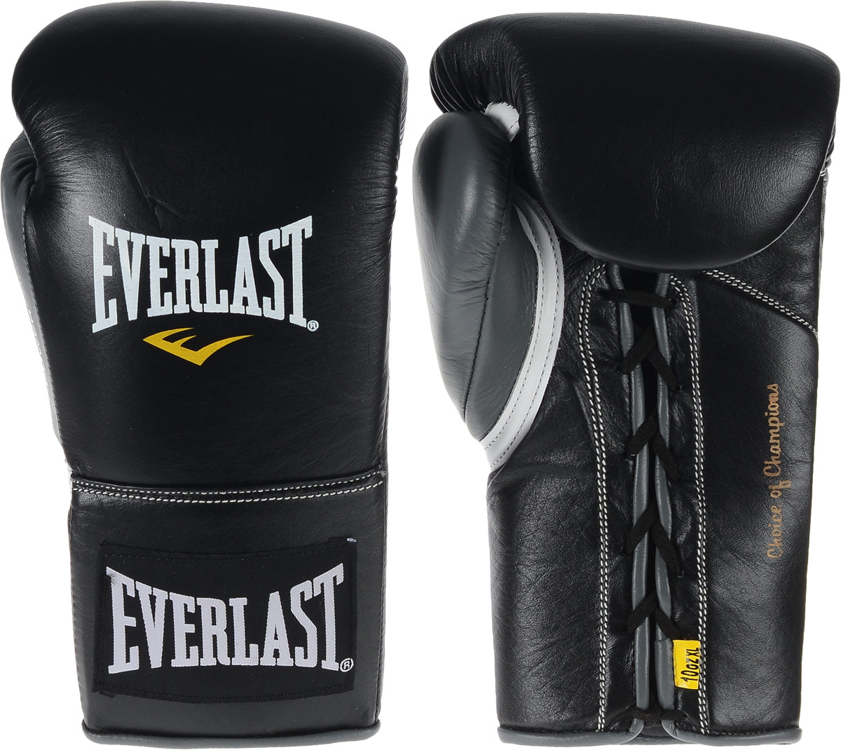 Перчатки боевые Everlast Powerlock, цвет: черный, серый. Вес 10 унций. Размер XL27111070101 Перчатки боевые Everlast Powerlock, цвет: черный, серый. Вес 10 унций. Размер XL27111070101Боевые перчатки на шнуровке Everlast Powerlock изготавливаются из натуральной кожи премиум класса, выдерживающей длительные нагрузки. Благодаря пенному наполнителю, выложенному по технологии Powerlock, обеспечивается идеальный баланс между силой удара и защитой от травм. Эргономический дизайн перчатки позволяет руке принимать правильную и удобную форму кулака, делая удар быстрым и безопасным одновременно. Предназначены для профессиональных боев.