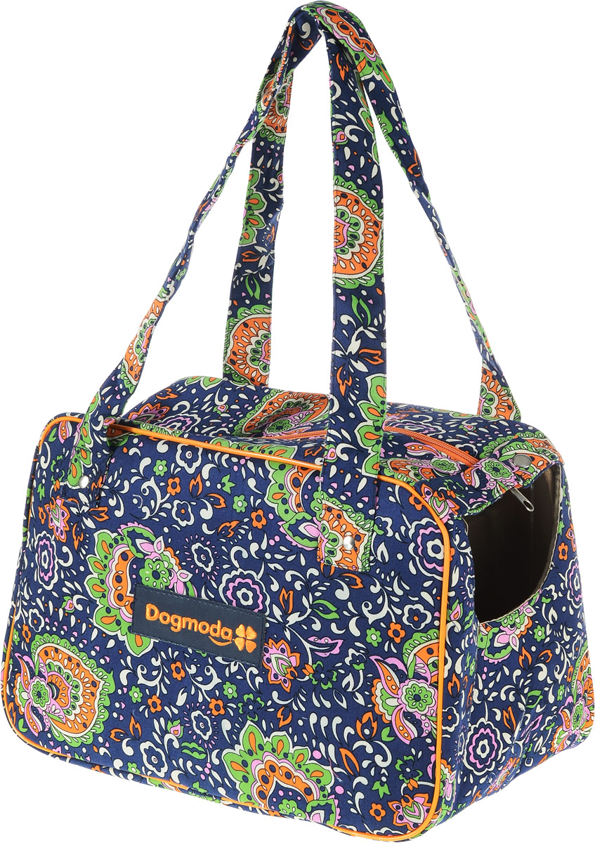 Сумка-переноска для животных Dogmoda Моника, 36 х 24 х 24 смDM-160124 Сумка-переноска для животных Dogmoda Моника, 36 х 24 х 24 смDM-160124Сумка-переноска Dogmoda Моника прекрасно подходит для собак мелких пород и кошек. Имеет твердое основание, которое не позволит животному провисать. Сумка снабжена отверстием, из которого ваша любопытная кошка или собака сможет рассматривать все вокруг. Также на лицевой стороне предусмотрен открытый карман. Переноска закрывается на застежку-молнию. Для удобной переноски сумка снабжена двумя ручками. При необходимости ее можно сложить. Сумка-переноска Dogmoda Моника понравится вашим домашним любимцам.