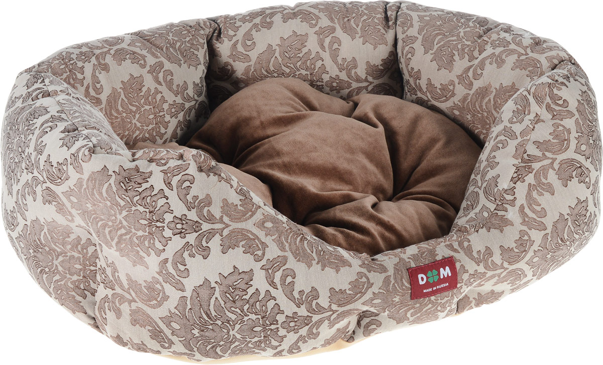 Лежак для животных Dogmoda Ампир, 58 x 52 x 22 смDM-160267-2 Лежак для животных Dogmoda Ампир, 58 x 52 x 22 смDM-160267-2Лежак для животных Dogmoda Ампир прекрасно подойдет для отдыха вашего домашнего питомца. Изделие выполнено из прочной ткани и снабжено высокими широкими бортиками и съемной мягкой подушкой. Наполнен лежак холлофайбером. Комфортный и уютный лежак обязательно понравится вашему питомцу, животное сможет там отдохнуть и выспаться.