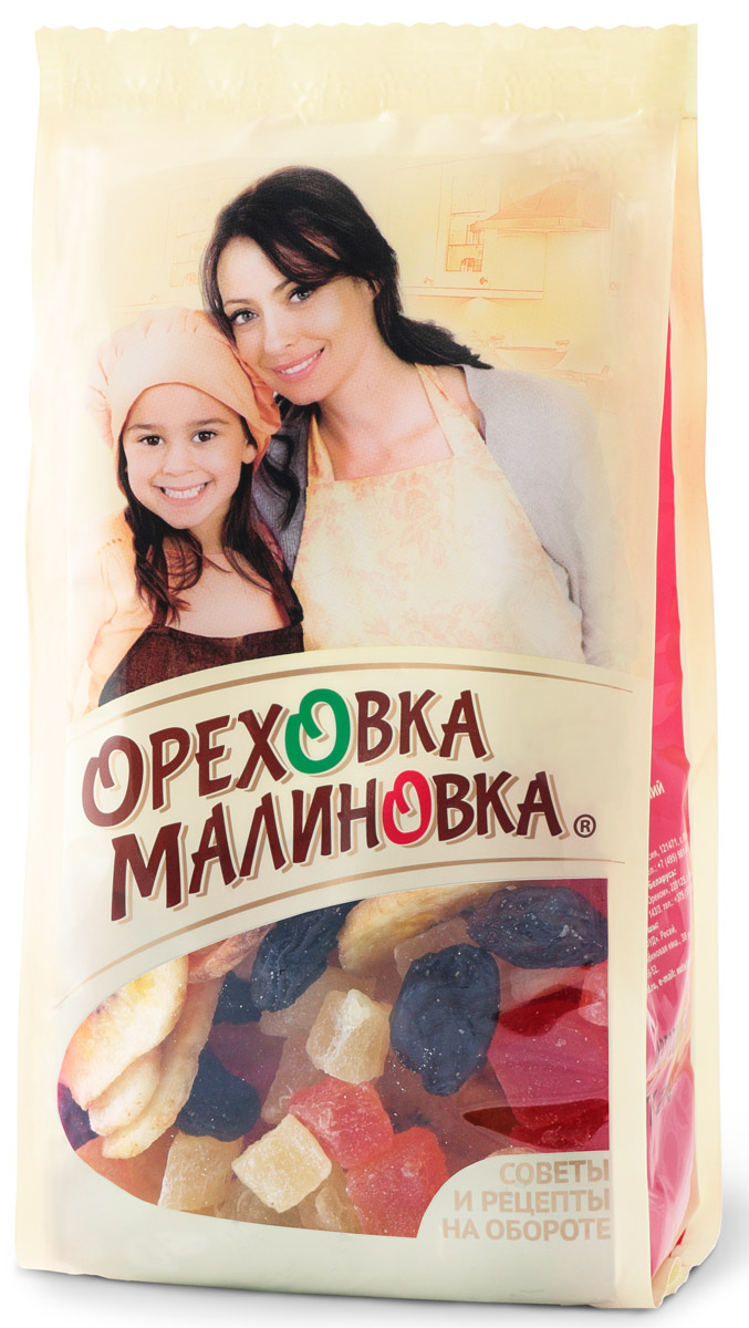 Ореховка-Малиновка смесь сладкая, 190 г4620000679561 Ореховка-Малиновка смесь сладкая, 190 г4620000679561Сладкие ананас и изюм с хрустящим миндалем прекрасно сочетаются при выпечке кексов. Превосходный аромат и изумительный вкус гарантированы.