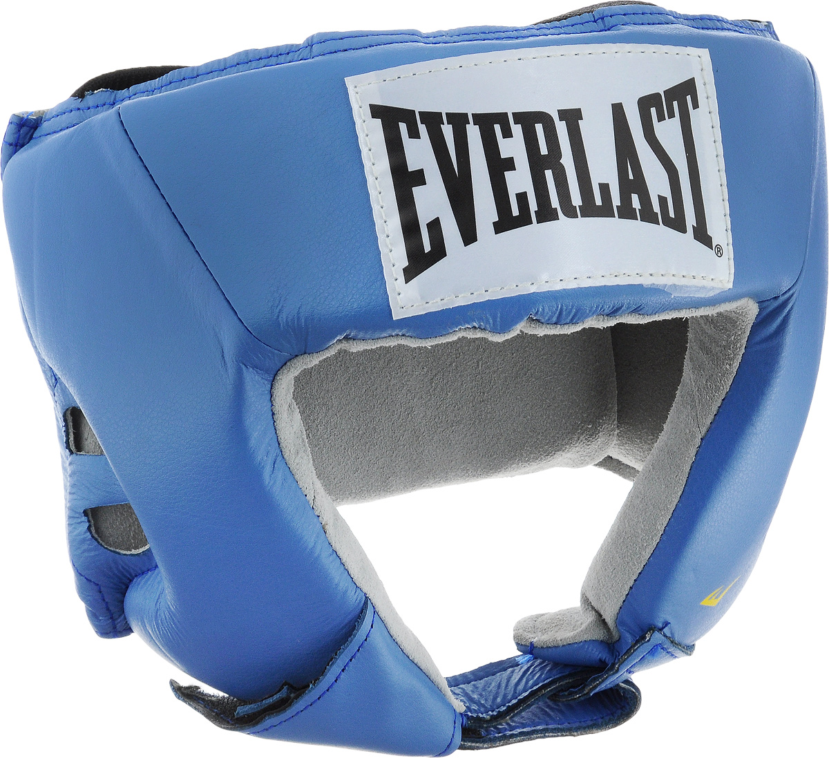 Шлем боксерский Everlast USA Boxing, цвет: синий, белый, черный. Размер M610206U Шлем боксерский Everlast USA Boxing, цвет: синий, белый, черный. Размер M610206UEverlast USA Boxing - боксерский шлем, разработанный для выступления на любительских соревнованиях и одобренный ассоциацией USA Boxing. Плотный четырехслойный пенный наполнитель превосходно амортизирует удары и значительно снижает риск травмы. Качественная натуральная кожа (снаружи) и не менее качественная замша (внутри) обеспечивают значительный запас прочности и отличную износоустойчивость. Подгонка под необходимый размер и фиксация на голове происходят за счет затягивающихся шнурков. Если вы еще ищите шлем для предстоящих соревнований, то Everlast USA Boxing - это ваш выбор! Диаметр головы: 16 см.