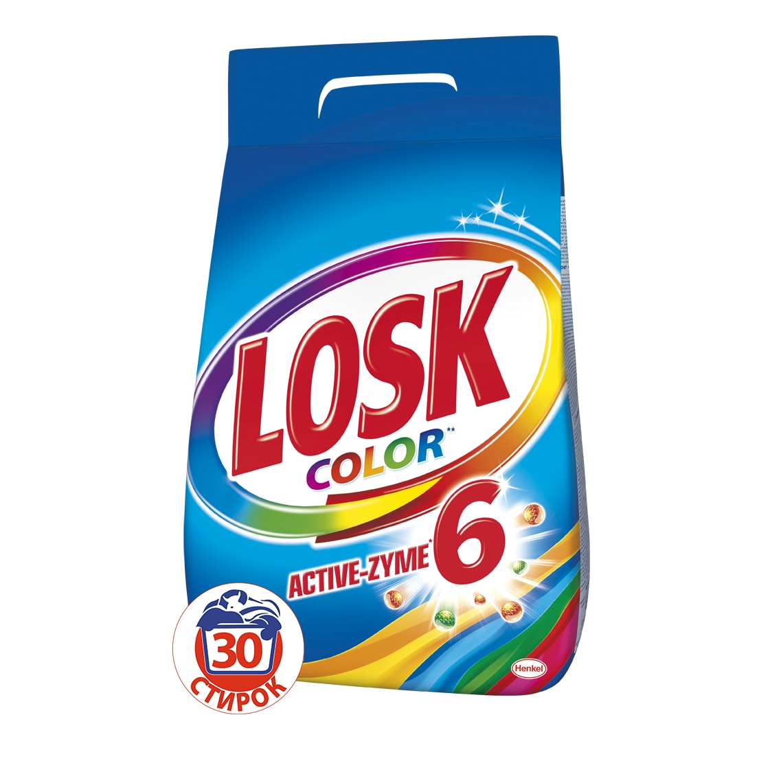 Стиральный порошок Losk Color, 4,5 кг902140 Стиральный порошок Losk Color, 4,5 кг902140Наслаждайтесь чистотой и яркостью цветного белья! Формула порошка LOSK Active-Zyme 6 Color позволяет удалять сложные пятна, сохраняя сочность цвета белья – снова и снова. Стиральные порошки LOSK для цветных тканей обеспечивают удаление пятен, сохраняя цвета ваших вещей яркими. Входящие в состав 6 активных энзимов эффективно справляются с различными видами загрязнений, удаляя их. Стирка за стиркой пятна уходят, а цвет белья остаётся! Состав: 5-15% анионные ПАВ; Товар сертифицирован.