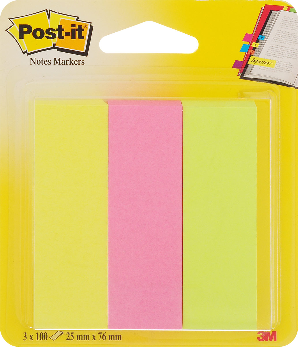 Post-it Закладки самоклеящиеся цвет желтый розовый салатовый 300 шт671-3_жёлтый,розовый,салатовый Post-it Закладки самоклеящиеся цвет желтый розовый салатовый 300 шт671-3_жёлтый,розовый,салатовыйЗакладки самоклеящиеся Post-it представлены в трех цветах. Помогают ориентироваться в книгах, учебниках, тетрадях. Хорошо впитывают чернила - можно делать отметки. Не оставляют грязных клейких следов на странице. Закладки экологичны для окружающей среды, так как изготовлены из вторично переработанной бумаги. В упаковке 300 штук.