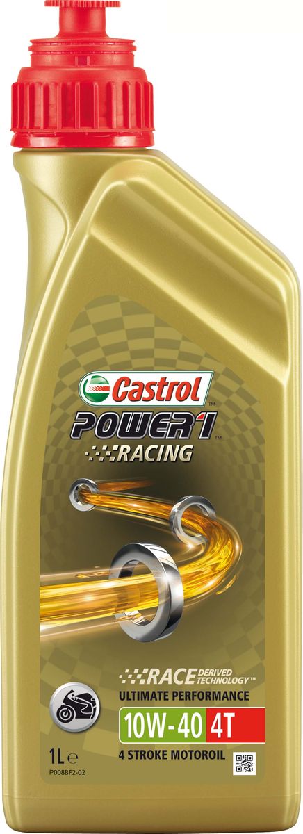 Моторное масло Power 1 Racing 4T 10W-40, 1 л159ECE Моторное масло Power 1 Racing 4T 10W-40, 1 л159ECECastrol Power 1 Racing 4T 10W-40 – полностью синтетическое моторное масло для современных 4-тактных спортивных мотоциклов высокой мощности, способствующее повышению интенсивности разгона и мощности двигателя вплоть до максимальных оборотов. Castrol Power 1 Racing 4T 10W-40 создано с использованием разработки “Race Derived Technology”, основанной на многолетнем и успешном опыте Castrol участия в гонках. Быстро циркулирует в системе смазки двигателя и сохраняет прочность смазочной плёнки, одновременно снижая внутренние потери на трение, даже в самых жёстких условиях эксплуатации. Специально разработано для байкеров, получающих удовольствие от езды на грани возможного. Испытаниями доказано, что Castrol Power 1 Racing 4T 10W-40 способствует реализации максимальной мощности двигателя и исключительно быстрому разгону уже при минимальном повороте ручки газа. Применение разработки Castrol “Trizone Technology™” обеспечивает бескомпромиссную защиту деталей мотора, сцепления и зубчатых передач....