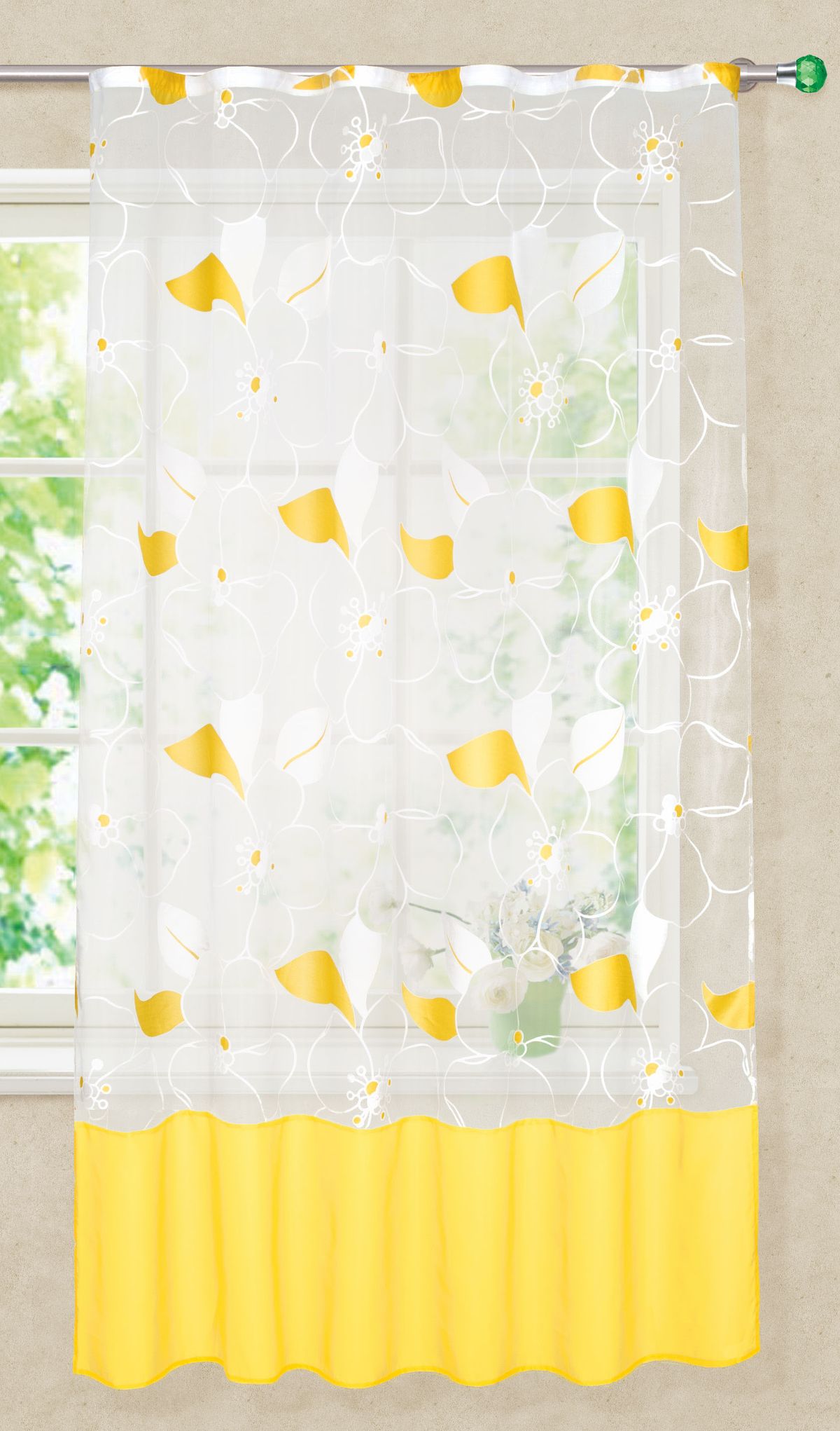 Штора готовая Garden, на ленте, для кухни, цвет: белый, 145х180 см. С 8136 - W260 V19С 8136 - W260 V19 Штора готовая Garden, на ленте, для кухни, цвет: белый, 145х180 см. С 8136 - W260 V19С 8136 - W260 V19Изящная штора для кухни Garden выполнена из легкой ткани. Приятная текстура и цвет штор привлекут к себе внимание и органично впишутся в интерьер помещения. Штора крепится на карниз при помощи ленты, которая поможет красиво и равномерно задрапировать верх.