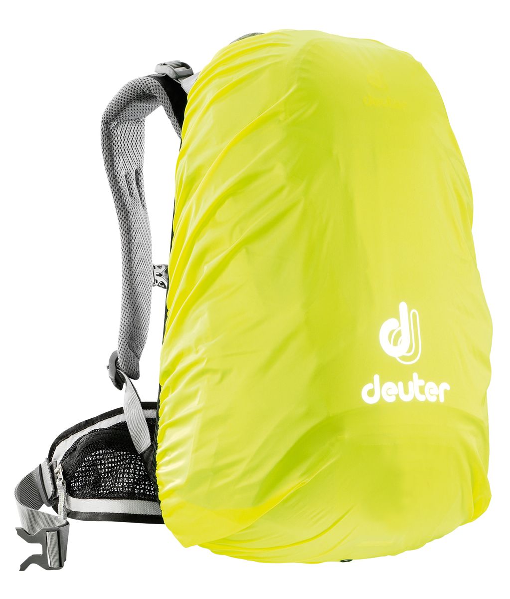 Чехол от дождя Deuter Raincover I, цвет: желтый, 20-35 л39520_8008 Чехол от дождя Deuter Raincover I, цвет: желтый, 20-35 л39520_8008Чехлы от дождя ярких неоновых цветов гарантируют, что ваш рюкзак и его содержимое останется сухим даже после проливного дождя. Отличная влагозащита благодаря полиуретановому покрытию и швам, проклеенным лентой. Подходит для рюкзаков объемом 20-35л. Вес: 85г.
