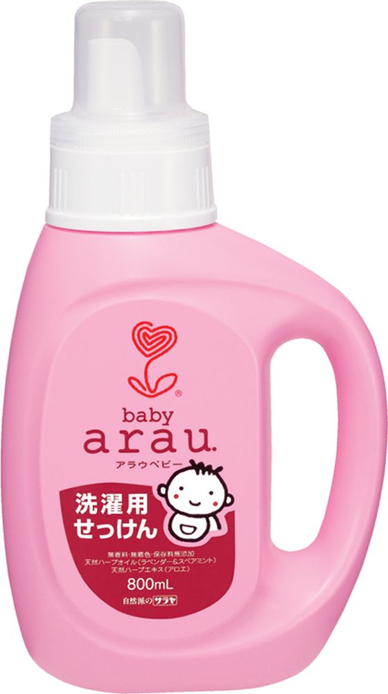 Arau Baby Жидкость для стирки детской одежды 800 млYASH62712 Arau Baby Жидкость для стирки детской одежды 800 млYASH62712Жидкость для стирки создана на основе 100% натуральных компонентов – натурального мыла, полученного из кокосового масла, с добавлением экстрактов лаванды и мяты. Благодаря уникальной натуральной формуле жидкость для стирки эффективно удаляет загрязнения, делает белье мягким и приятным на ощупь. Не содержит синтетических ПАВов, ароматизаторов, красителей и консервантов. Подходит для всех типов тканей. Товар сертифицирован.