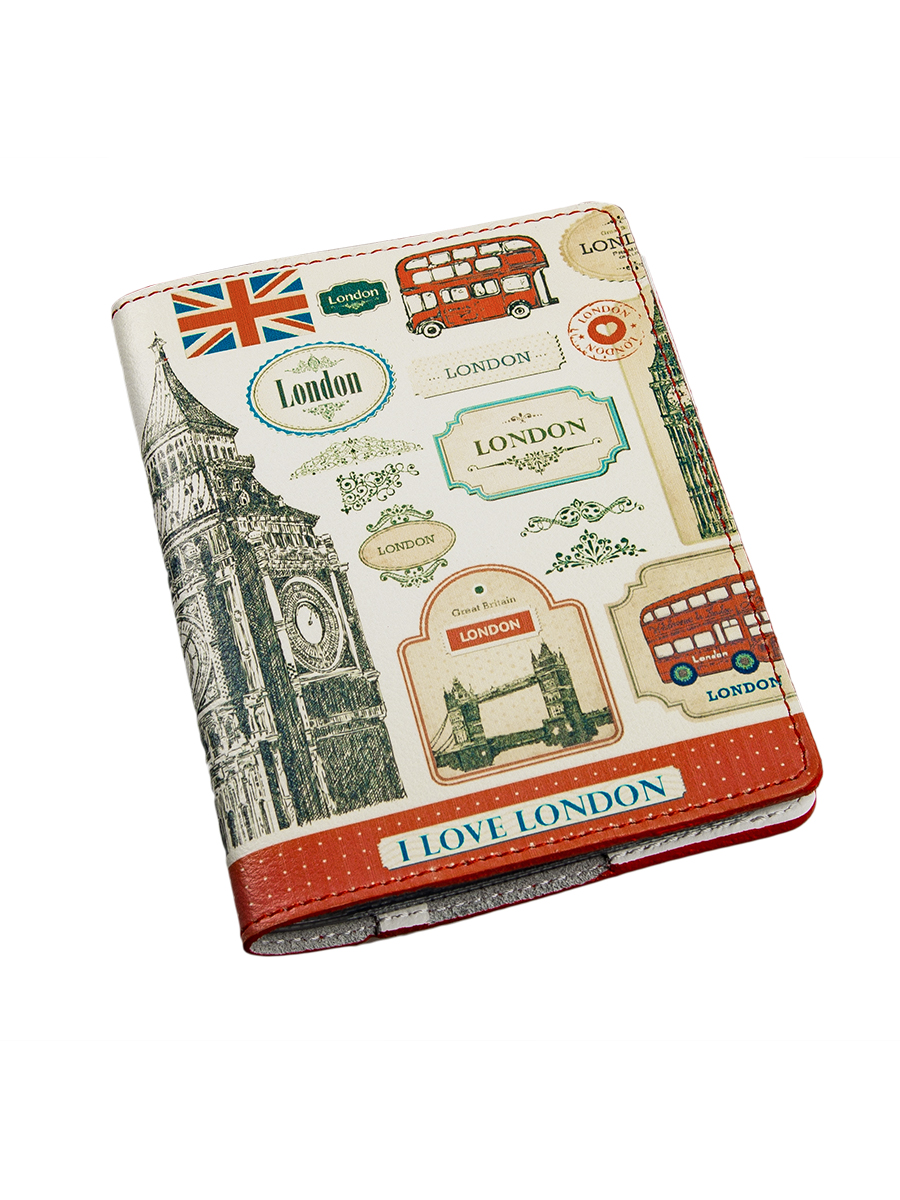 Бумажник водителя женский Befler London, цвет: белый, мультиколор. BV.77.-7BV.77.-7 Бумажник водителя женский Befler London, цвет: белый, мультиколор. BV.77.-7BV.77.-7Бумажник водителя Befler выполнен из натуральной кожи и оформлен оригинальным принтом. На внутреннем развороте расположено 2 кармана из прозрачного пластика. Внутренний блок из прозрачного пластика для документов водителя состоит из 6 файлов.