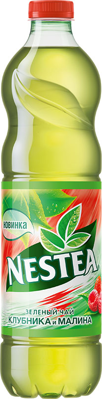 Nestea Клубника и малина зеленый чай, 1,75 л1332301 Nestea Клубника и малина зеленый чай, 1,75 л1332301Освежающий чай Nestea или айс-ти (от английского ice-tea ледяной чай) - это напиток без консервантов, приготовленный из лучших сортов чая с добавлением фруктовых и ягодных соков. Обладает натуральным вкусом с уникальным сочетанием чая и свежих фруктов. Полное отсутствие консервантов, ароматизаторов, идентичных натуральным.