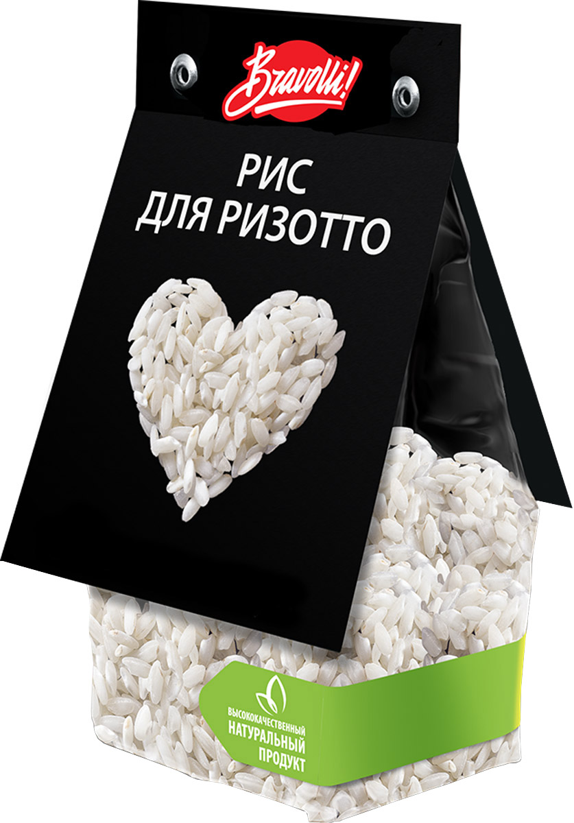 Bravolli Рис Карнароли для ризотто, 350 гБР 63/6 Bravolli Рис Карнароли для ризотто, 350 гБР 63/6Рис Карнароли признан во всем мире королем риса для ризотто. Он выращивается в Италии и используется в традиционной кухне для приготовления особенно изысканного ризотто. Основное свойство риса для ризотто - во время готовки рис должен придавать кремовую консистенцию блюду, при этом не развариваясь. Но даже обладая таким свойством, этот рис не склеится, не разломится и не превратится в кашу. Рис Карнароли остается упругим и сохраняет так любимую итальянцами твердинку в центре рисового зерна, называемую альденте. Уважаемые клиенты! Обращаем ваше внимание на то, что упаковка может иметь несколько видов дизайна. Поставка осуществляется в зависимости от наличия на складе.