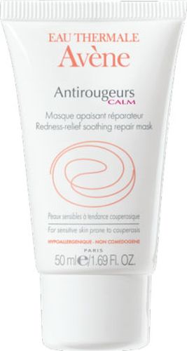 Avene Маска успокаивающая от покраснений Anti-rougeurs для лица 50 млC31052 Avene Маска успокаивающая от покраснений Anti-rougeurs для лица 50 млC31052Для чувствительной кожи с тенденцией к куперозу при покраснении, ощущении стянутости, воспалении, сильном раздражении кожи или после лазерного лечения сосудистых сеточек. Свойства: Маска с нежной и легкой текстурой дарит ощущение свежести и быстро восстанавливает поврежденные слои кожи. • Экстракт рускуса в высокой концентрации улучшает микроциркуляцию кожи и уменьшает покраснения кожи. • Обогащенная Термальной водой Avene с успокаивающими и снимающими раздражение свойствами, маска быстро успокаивает кожу, снимая ощущение жара и дискомфорта. • Высокое содержание увлажняющих* и восстанавливающих кожу ингредиентов, нежирная, бархатная текстура возвращают коже мягкость, комфорт и эластичность. *Увлажнение верхних слоев кожи.
