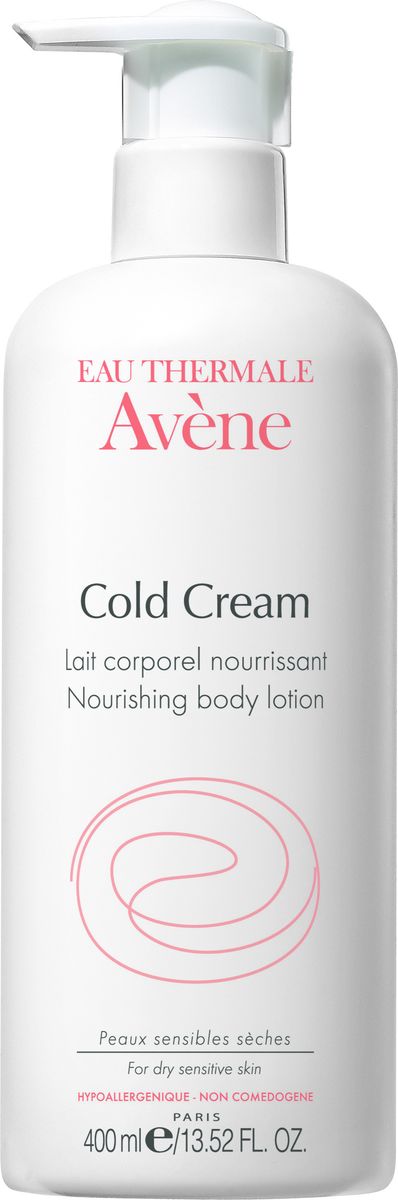 Avene Эмульсия для тела Cold-cream 400 млC03809 Avene Эмульсия для тела Cold-cream 400 млC03809Жидкая текстура эмульсии сочетает в себе сверхпитательные и смягчающие свойства колд-крема и смягчающие, снимающие раздражение кожи свойства Термальной воды Avene. Кожа надолго увлажнена, восстанавливается ее эластичность и ощущение комфорта.