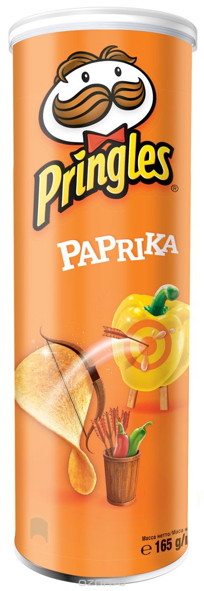 Pringles картофельные чипсы со вкусом паприки, 165 г7000219000 Pringles картофельные чипсы со вкусом паприки, 165 г7000219000Картофельные чипсы Pringles с экзотическим вкусом паприки подарят вам непередаваемую атмосферу восточного города. Уважаемые клиенты! Обращаем ваше внимание на то, что упаковка может иметь несколько видов дизайна. Поставка осуществляется в зависимости от наличия на складе.