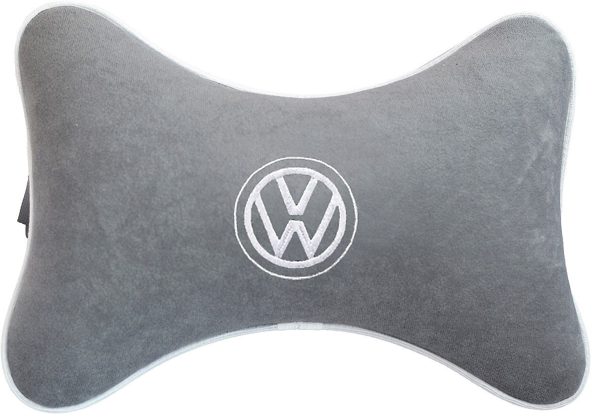 Подушка на подголовник Auto Premium Volkswagen, цвет: серый. 3744837448 Подушка на подголовник Auto Premium Volkswagen, цвет: серый. 3744837448Подушка на подголовник - это прежде всего лучший способ создать комфорт для шеи и головы во время пребывания в автомобильном кресле. Большинство штатных подголовников устроены так, что до них попросту не дотянуться. Данный аксессуар полностью решает эту проблему, создавая мягкую ортопедическою поддержку. Подушка крепится к сиденью, а это значит один раз поставил - и забыл. Меньше утомляемость - а следовательно выше внимание и концентрация на дороге. Одинакова удобна для пассажира и водителя. Подушка выполнена из велюра.