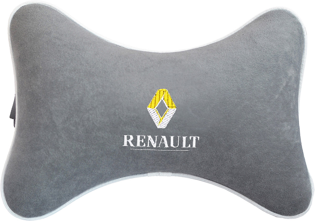 Подушка на подголовник Auto Premium Renault, цвет: серый. 3745037450 Подушка на подголовник Auto Premium Renault, цвет: серый. 3745037450Подушка на подголовник - это прежде всего лучший способ создать комфорт для шеи и головы во время пребывания в автомобильном кресле. Большинство штатных подголовников устроены так, что до них попросту не дотянуться. Данный аксессуар полностью решает эту проблему, создавая мягкую ортопедическою поддержку. Подушка крепится к сиденью, а это значит один раз поставил - и забыл. Меньше утомляемость - а следовательно выше внимание и концентрация на дороге. Одинакова удобна для пассажира и водителя. Подушка выполнена из велюра.