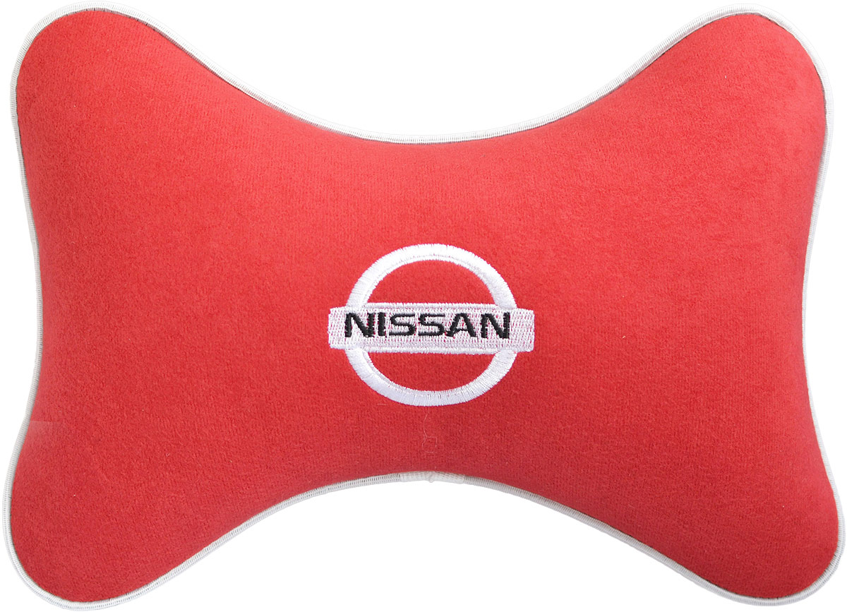 Подушка на подголовник Auto Premium Nissan, цвет: красный. 3746337463 Подушка на подголовник Auto Premium Nissan, цвет: красный. 3746337463Подушка на подголовник - это прежде всего лучший способ создать комфорт для шеи и головы во время пребывания в автомобильном кресле. Большинство штатных подголовников устроены так, что до них попросту не дотянуться. Данный аксессуар полностью решает эту проблему, создавая мягкую ортопедическою поддержку. Подушка крепится к сиденью, а это значит один раз поставил - и забыл. Меньше утомляемость - а следовательно выше внимание и концентрация на дороге. Одинакова удобна для пассажира и водителя. Подушка выполнена из велюра.