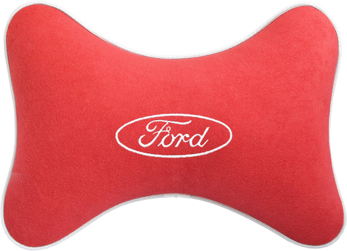 Подушка на подголовник Auto Premium Ford , цвет: красный. 3746437464 Подушка на подголовник Auto Premium Ford , цвет: красный. 3746437464Подушка на подголовник - это прежде всего лучший способ создать комфорт для шеи и головы во время пребывания в автомобильном кресле. Большинство штатных подголовников устроены так, что до них попросту не дотянуться. Данный аксессуар полностью решает эту проблему, создавая мягкую ортопедическою поддержку. Подушка крепится к сиденью, а это значит один раз поставил - и забыл. Меньше утомляемость - а следовательно выше внимание и концентрация на дороге. Одинакова удобна для пассажира и водителя. Подушка выполнена из велюра.