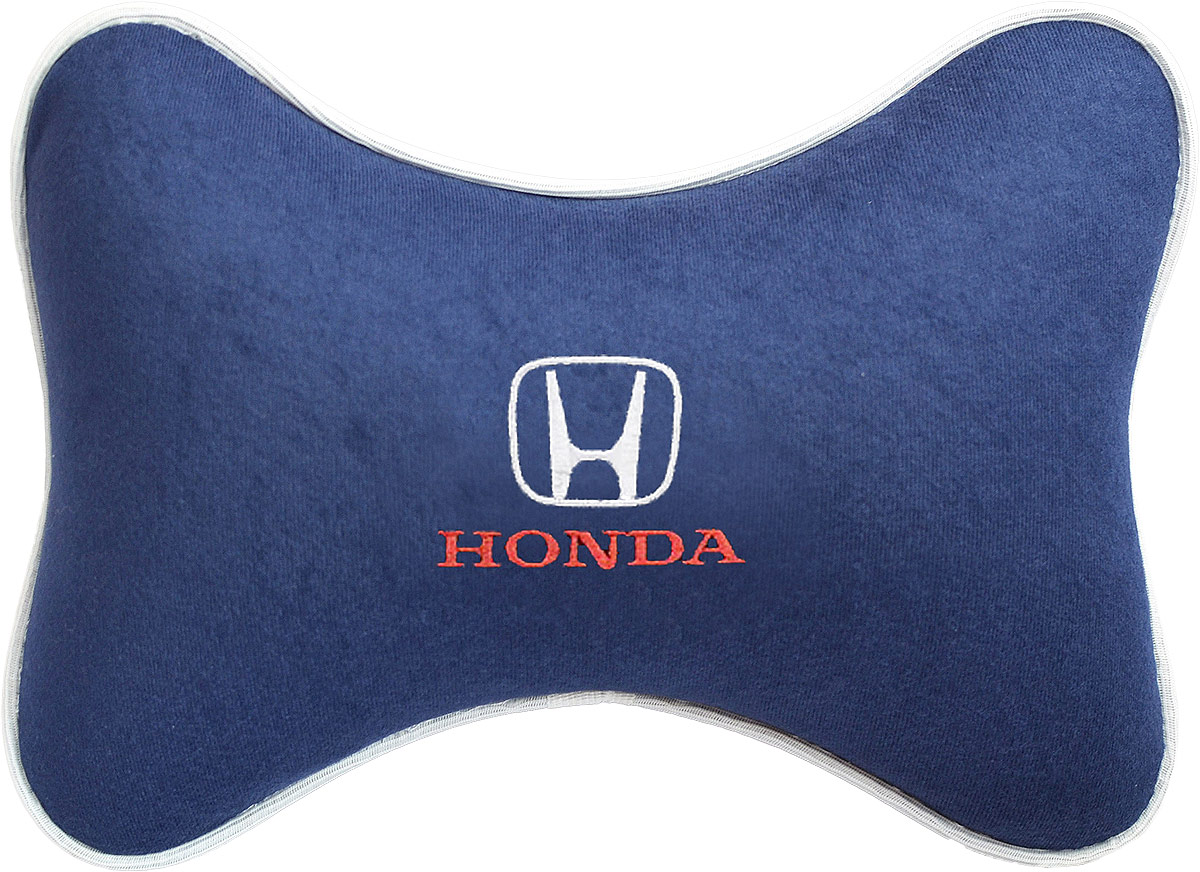 Подушка на подголовник Auto Premium Honda, цвет: синий. 3748137481 Подушка на подголовник Auto Premium Honda, цвет: синий. 3748137481Подушка на подголовник - это прежде всего лучший способ создать комфорт для шеи и головы во время пребывания в автомобильном кресле. Большинство штатных подголовников устроены так, что до них попросту не дотянуться. Данный аксессуар полностью решает эту проблему, создавая мягкую ортопедическою поддержку. Подушка крепится к сиденью, а это значит один раз поставил - и забыл. Меньше утомляемость - а следовательно выше внимание и концентрация на дороге. Одинакова удобна для пассажира и водителя. Подушка выполнена из велюра.