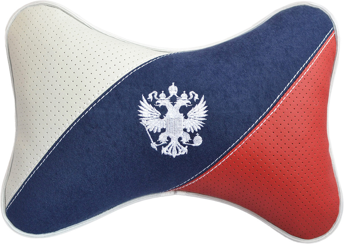 Подушка на подголовник Auto Premium Люкс. Триколор, цвет: бежевый. 3761237612 Подушка на подголовник Auto Premium Люкс. Триколор, цвет: бежевый. 3761237612Подушка на подголовник Люкс выполнена из высокачественной экокожи. Для нанесения вышивки используются высококачественные итальянские нитки. Подушка на подголовник - это прежде всего лучший способ создать комфорт для шеи и головы во время пребывания в автомобильном кресле. Такая подушка будет удобна как водителю, так и пассажиру. При производстве используются высококачественные, износостойкие материалы и гипоаллергенные наполнители.