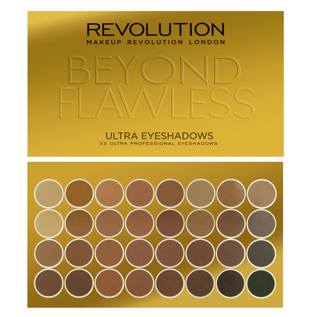 Makeup Revolution Набор из 32 оттенков теней 32 Eyeshadow Palette, Beyond Flawless, 16 гр52551 Makeup Revolution Набор из 32 оттенков теней 32 Eyeshadow Palette, Beyond Flawless, 16 гр52551Открой и сойди с ума, попробуй и навсегда влюбись! Эта уникальная палетка станет твоей личной революцией! 32 must have оттенка теней с различными видами финиша - ты не сможешь удержаться от соблазна сделать что-то по-настоящему неповторимое.