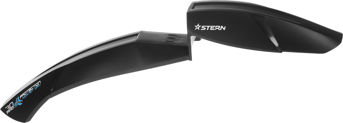 Крыло переднее Stern. CFM-1CFM-1. Крыло переднее Stern. CFM-1CFM-1.Переднее велосипедное крыло Stern выполнено из высококачественного пластика и обеспечивает надежную защиту от грязи и камней, вылетающих из-под колес, как при коротких поездках в черте города, так и в длительных марафонах за его пределами. Крыло с легкостью устанавливается в переднюю вилку с помощью болта, что гарантирует надежную фиксацию. Диаметр колес: 26-29.