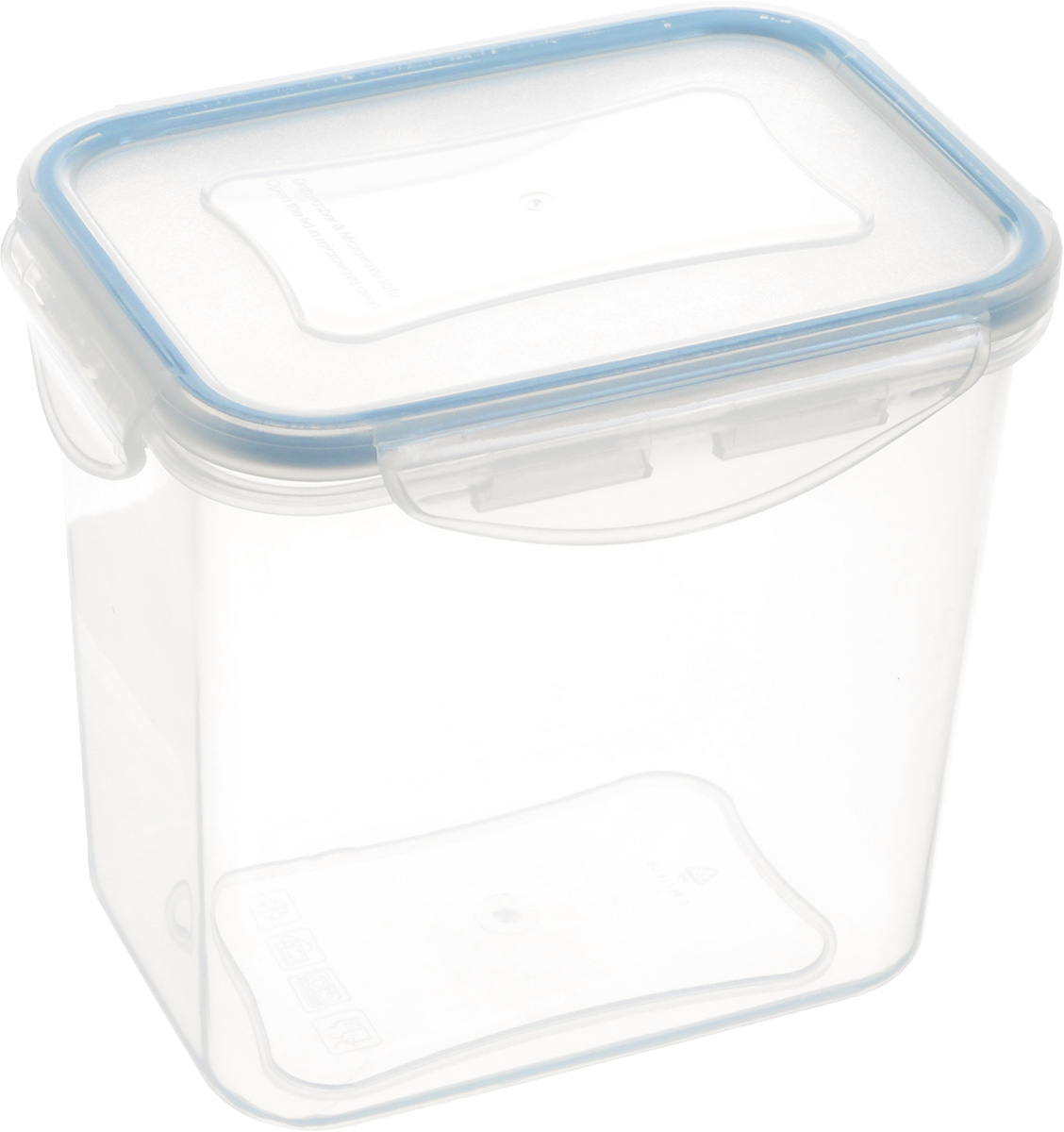 Контейнер Tescoma Freshbox, прямоугольный, 0,9 л892074 Контейнер Tescoma Freshbox, прямоугольный, 0,9 л892074Контейнер Tescoma Freshbox изготовлен из высококачественного пластика. Изделие идеально подходит не только для хранения, но и для транспортировки пищи. Контейнер имеет крышку, которая плотно закрывается на 4 защелки и оснащена специальной силиконовой прослойкой, предотвращающей проникновение влаги и запахов. Изделие подходит для домашнего использования, для пикников, поездок, отдыха на природе, его можно взять с собой на работу или учебу. Можно использовать в СВЧ-печах, холодильниках и морозильных камерах. Можно мыть в посудомоечной машине. Размер контейнера (без учета крышки): 12,5 х 9 см. Высота контейнера (без учета крышки): 12 см.