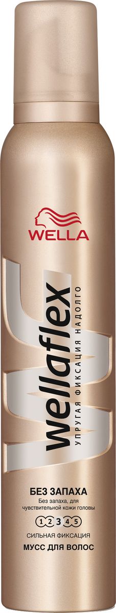 Wellaflex Мусс для волос без запаха сильной фиксации 200 млWF-81470058 Wellaflex Мусс для волос без запаха сильной фиксации 200 млWF-81470058Мус без отдушек для естественной, подвижной и мягкой укладки, которая сохраняется до 24 часов. Не раздражает кожу головы. Мягкость воздействия формулы на кожу головы подтверждена дерматологическими тестами. Пенка Wellaflex Без Запаха сильной фиксации защищает волосы от воздействия солнечных лучей и потери влаги, не склеивает их и легко удаляется при расчесывании. Ее уровень Рh безвреден для кожи.