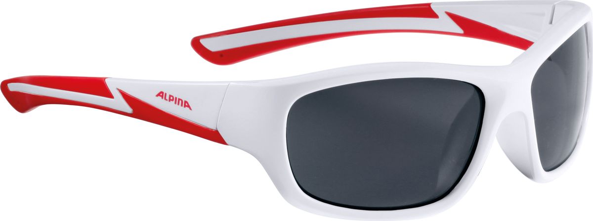 Очки солнцезащитные Alpina Flexxy Youth, цвет: красный, белый. 85644108564410 Очки солнцезащитные Alpina Flexxy Youth, цвет: красный, белый. 85644108564410Детские очки с линзами, устойчивыми к разбиванию. Градация очков по подростковым, юниорским и детским, а также специальная модель для девочек. Технологии: Optimized airflow, 2 components design, Flexible Frame.