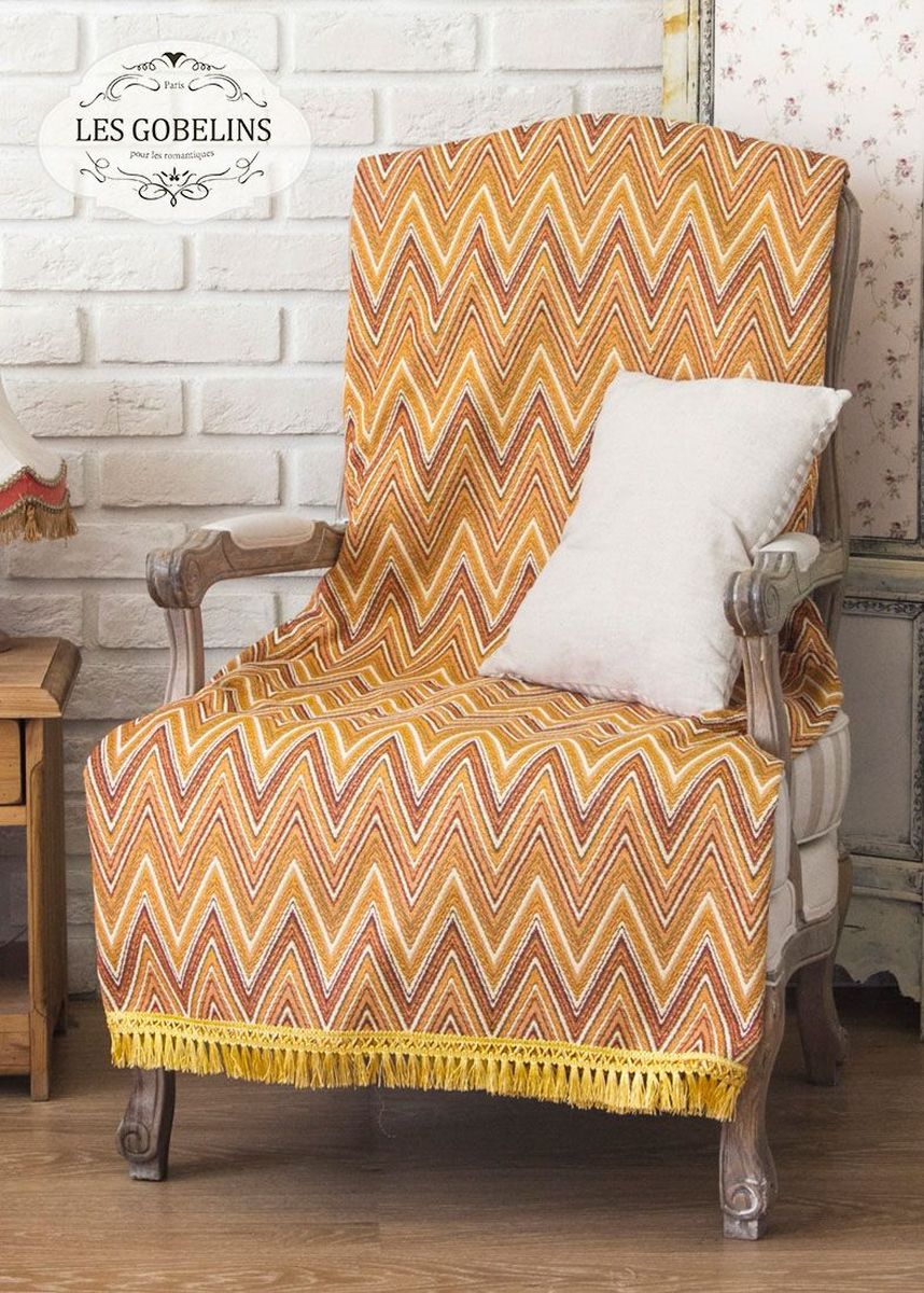 Накидка на кресло Les Gobelins Zigzag, 50х120 см. lns186302lns186302 Накидка на кресло Les Gobelins Zigzag, 50х120 см. lns186302lns186302Общий размер: односпальный Размер покрывала: 50х120 см Размер наволочек: Без наволочек Материал: Хлопковый гобелен Длина ворса: Отсутствует Состав: 52% хлопок, 48% полиэстер Отделка: Бахрома и кисти Производитель: Les Gobelins Cтрана производства: Россия Упаковка: Полиэтиленовый пакет