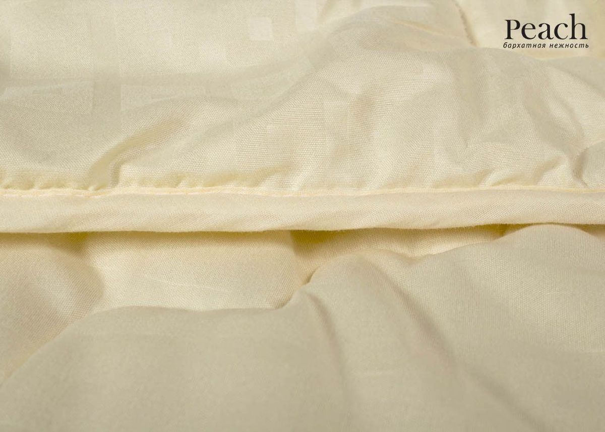 Одеяло Peach, из овечьей шерсти легкое, 172х205 смpch222654 Одеяло Peach, из овечьей шерсти легкое, 172х205 смpch222654Одеяло стеганое легкое двуспальное (мал) Размер: 172х205 см Наполнитель: Шерсть овечья Плотность наполнителя: 200 гр/м2 Состав: Шерсть овечья, Лебяжий пух Материал чехла: Микрофибра (PeachSOFT) Состав: 100% Полиэстер Отделка: Кант Производитель: Peach Страна производства: Россия Тип Упаковки: Чемодан ПВХ Цвет чехла может отличаться от представленного на фотографии.