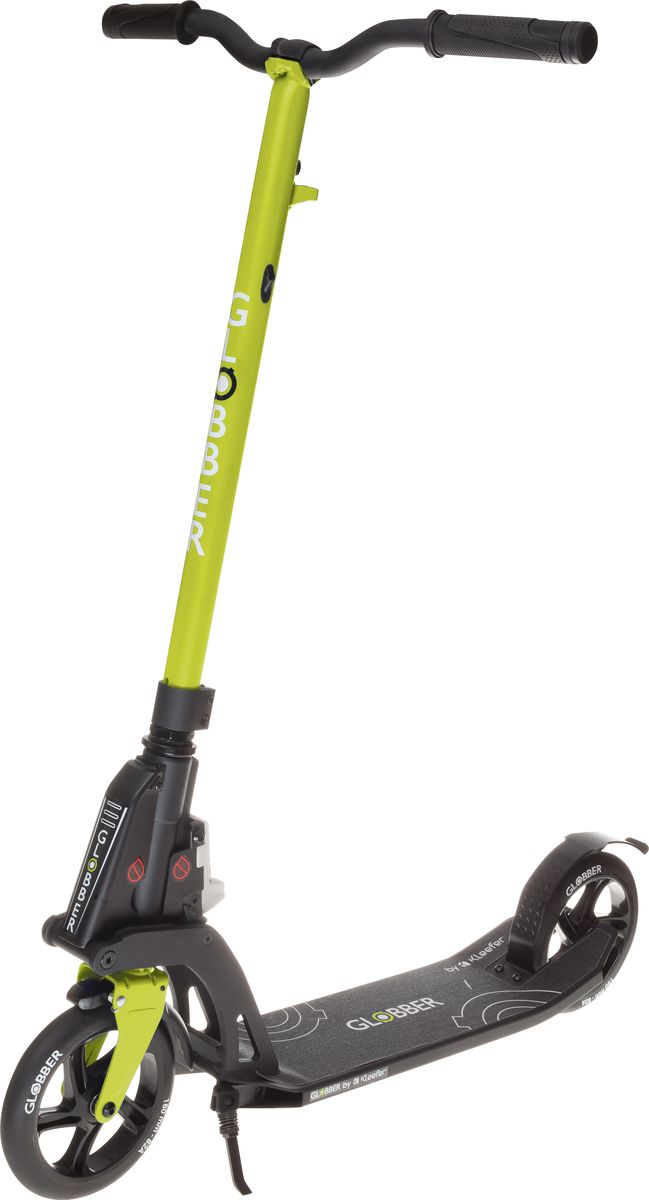 Самокат Globber My Too One K180, цвет: зеленый. 499-116499-116 Самокат Globber My Too One K180, цвет: зеленый. 499-116499-116Самокат ONE K 180 оборудован фиксированным рулем и длинными ручками. Данная модель максимально комфортна для ежедневного использования. Доступны модификации самоката оборудованный ручным тормозом, а так же без него. Данная модель оснащена быстрой и простой в использовании системой складывания Kleefer, самокат можно собрать за одну секунду простым ударом по педали для того, чтобы беспрепятственно воспользоваться общественным транспортом.
