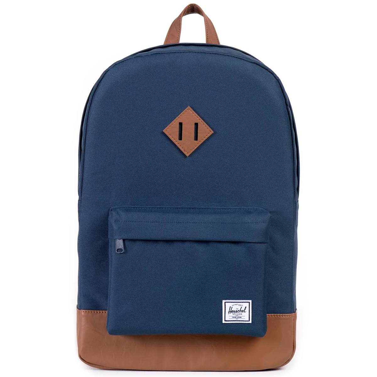Рюкзак городской Herschel Heritage (A/S), цвет: синий, светло-коричневый. 828432005437828432005437 Рюкзак городской Herschel Heritage (A/S), цвет: синий, светло-коричневый. 828432005437828432005437Рюкзак Herschel Heritage ™ это функциональный классический дизайн с особым внимание к деталям.