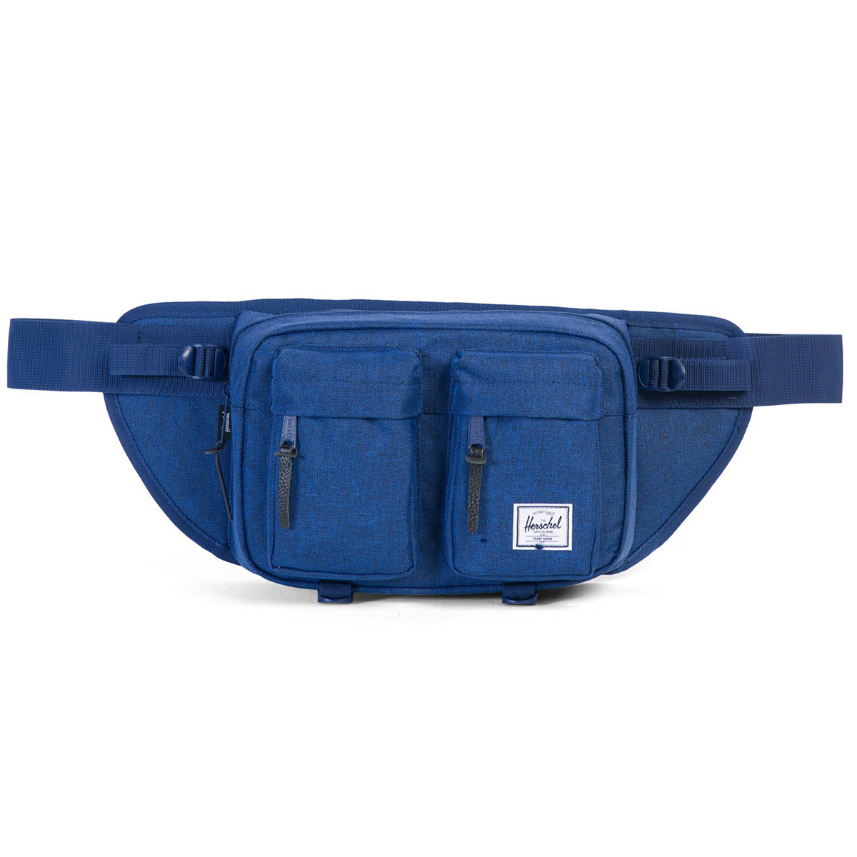 Сумка на пояс Herschel Eighteen (A/S), цвет: темно-синий. 828432124251828432124251 Сумка на пояс Herschel Eighteen (A/S), цвет: темно-синий. 828432124251828432124251Вместительная поясная сумка с двумя внешними карманами. Эта модель отличается своим объемом, за счет которого Вы всегда сможете взять собой чуть больше нужных вещей. Удобный поясной ремень позволяет носить сумку также через плечо, что несомненно оценят, например, любители велосипедных прогулок.