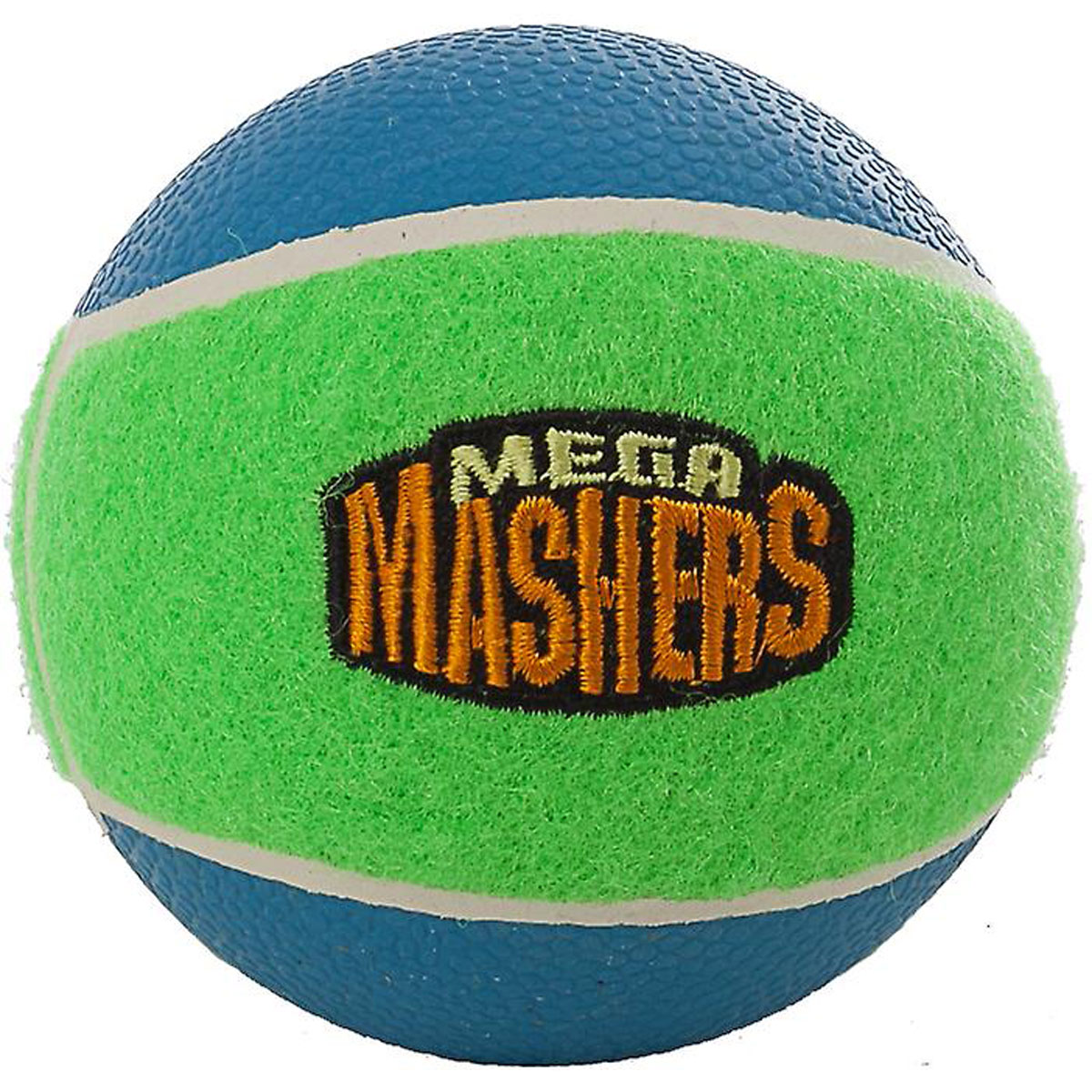 Игрушка для собак Mega Mashers Мячик, диаметр 8 см1904 Игрушка для собак Mega Mashers Мячик, диаметр 8 см1904Игрушка для собак Mega Mashers Мячик выполнена из специальной усиленной вспененной резины, т.е. игрушка не полая, а литая и в то же время очень гибкая и упругая. Покрыта синтетическим фетром. Игрушка оформлена в стиле теннисного мячика. Она порадует вашего любимца, а вам доставит массу приятных эмоций, ведь наблюдать за игрой всегда интересно и приятно. Даже оставшись в одиночестве, ваша собака будет увлеченно играть в эту игрушку. Диаметр: 8 см.