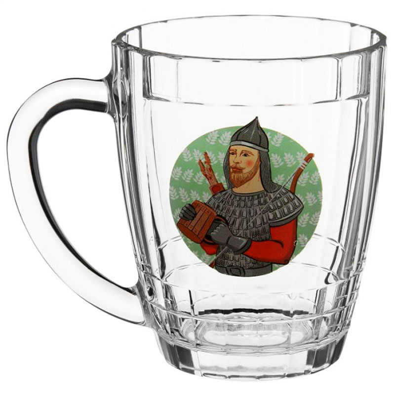 Кружка для пива OSZ Пинта. Богатыри, 500 мл08C1143-BOG Кружка для пива OSZ Пинта. Богатыри, 500 мл08C1143-BOGКружка для пива ПИНТА БОГАТЫРИ 500мл.Изготовлено из стекла.
